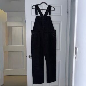 We The Free Ziggy Denim Overall in Mineral Black